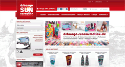 Desktop Screenshot of dshango-suncosmetics.de